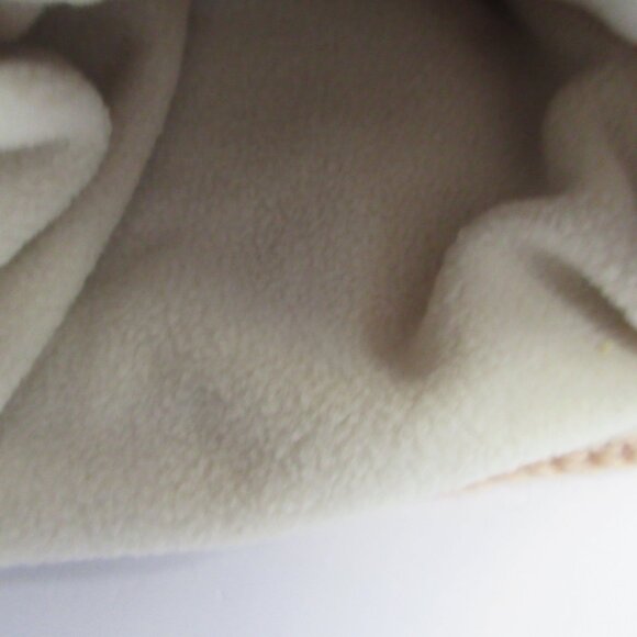 By Many Hands Brecken Beanie Fleece Lined Nepal Wool Hat w/ Pom Pom Tan NWT - Picture 6 of 13